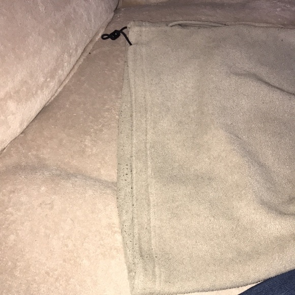 Izod performance X small tan quarter zip fleece jacket damaged 💕 - Picture 10 of 11